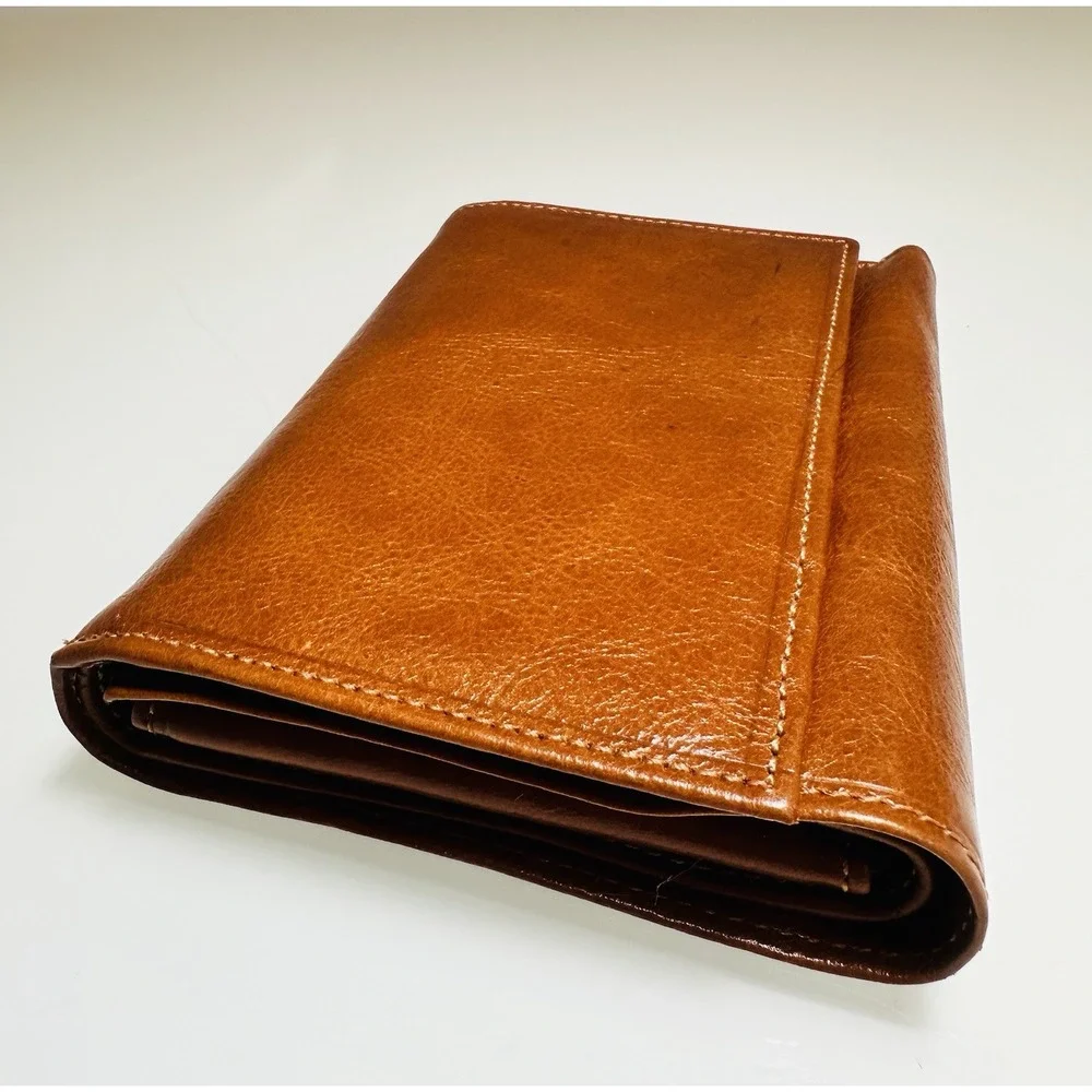 XAYWAR COLLECTION Leather Wallet Cluch Card Holder Light Brown WALLET
